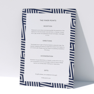 Related Product: Wedding Information Sheets Related Product: Printed Wedding Information Sheets